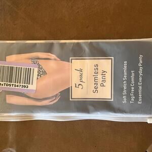 VOENXE‎ 5 Pack Seamless Thong Panty - Soft Stretch Women's Underwear